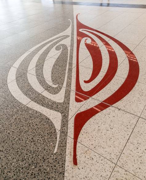 New Plymouth Airport Red Venezia Whale Orignal