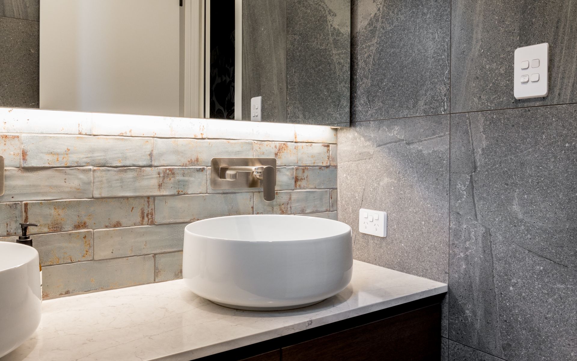 Grunge Aqua New Sandstone Grey YF Matapana Waiheke 6 Orignal