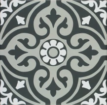 Normandy Black Centro Matt 200x200