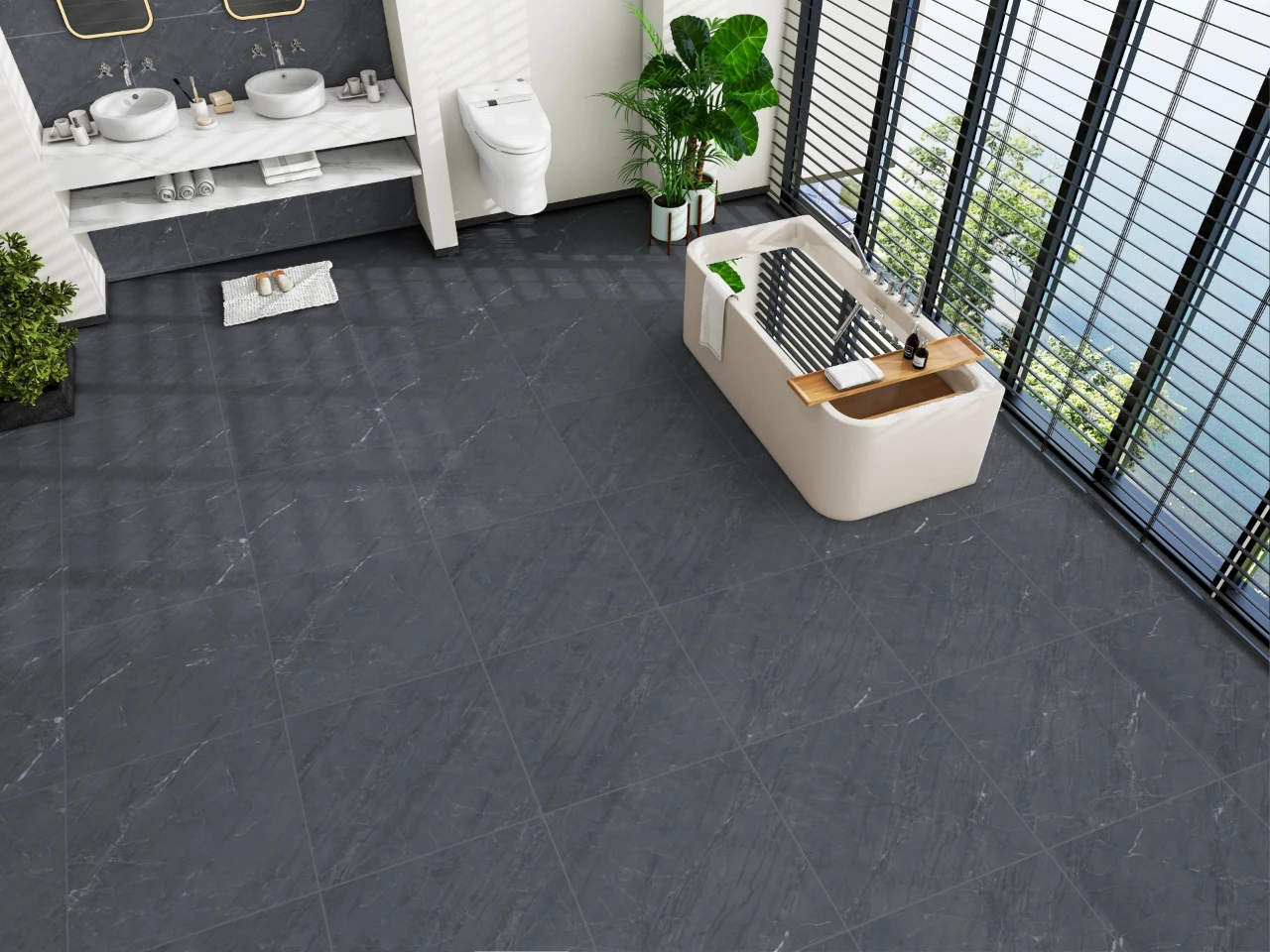 DOMINO GREY 2 CARVING 1 lifestyle