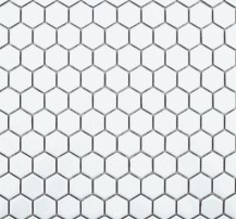 Essence 23x26 Hexagon White