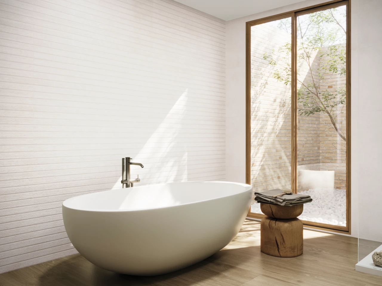 IKON AURAL SNOW 60x120cm lifestyle