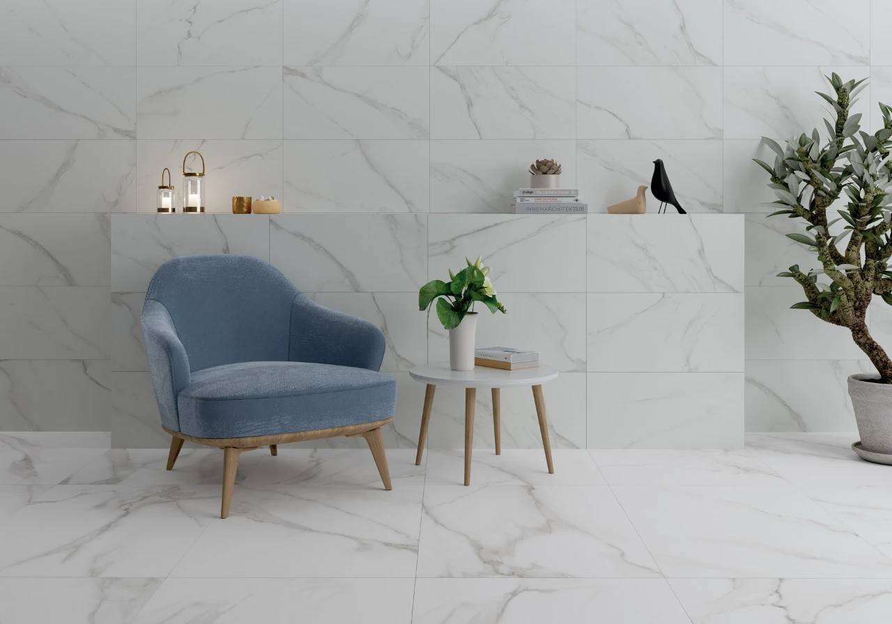 LUMIERE WHITE MATT 600X600 lifestyle