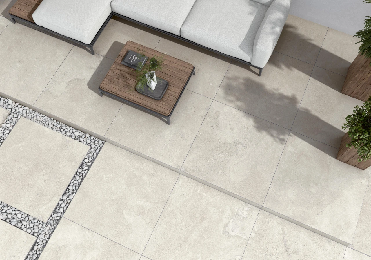 Portlandstone Marfil Matt 900x900 » Tile Warehouse