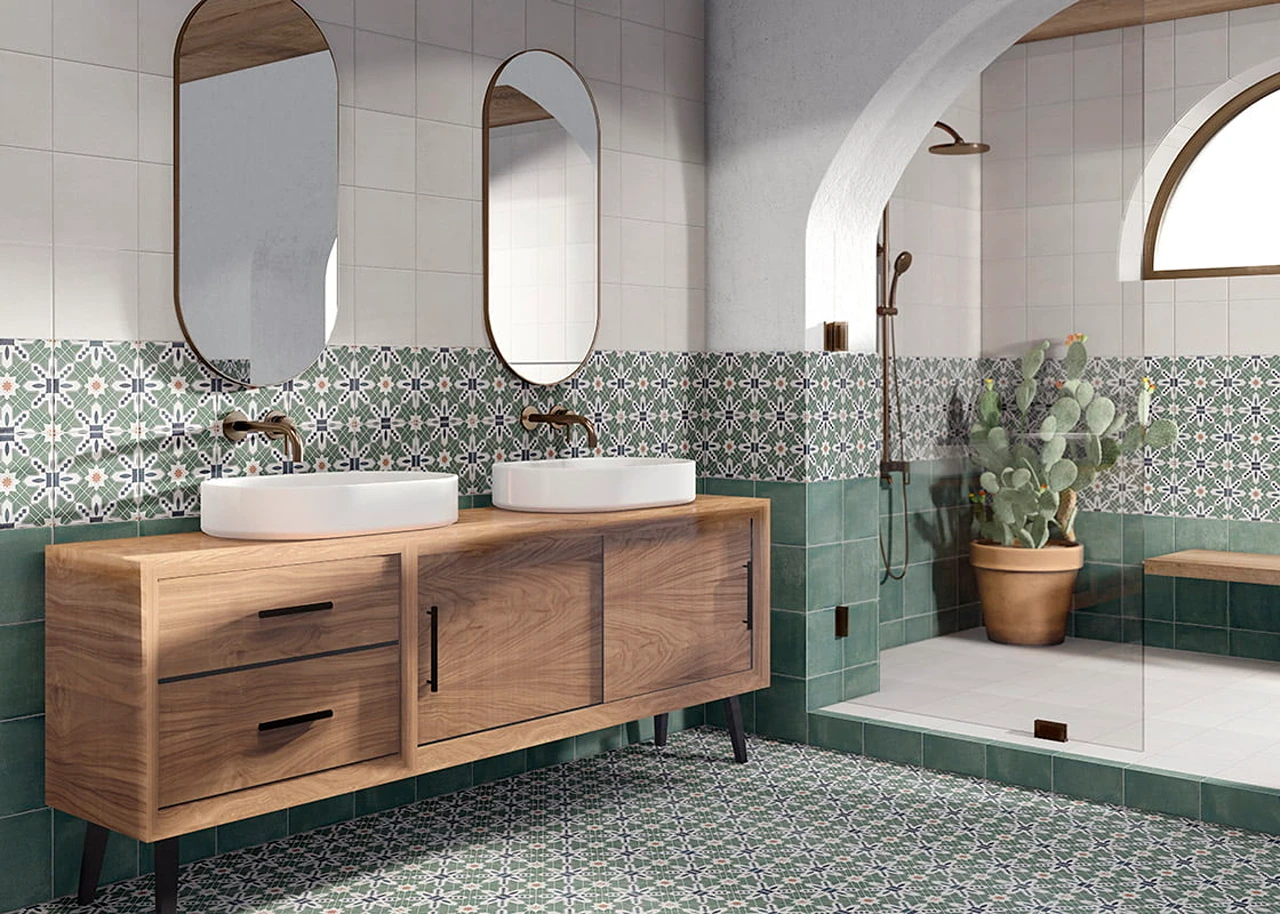 WHITE BLU GREEN RETRO ELEGANCE MAINZU lifestyle