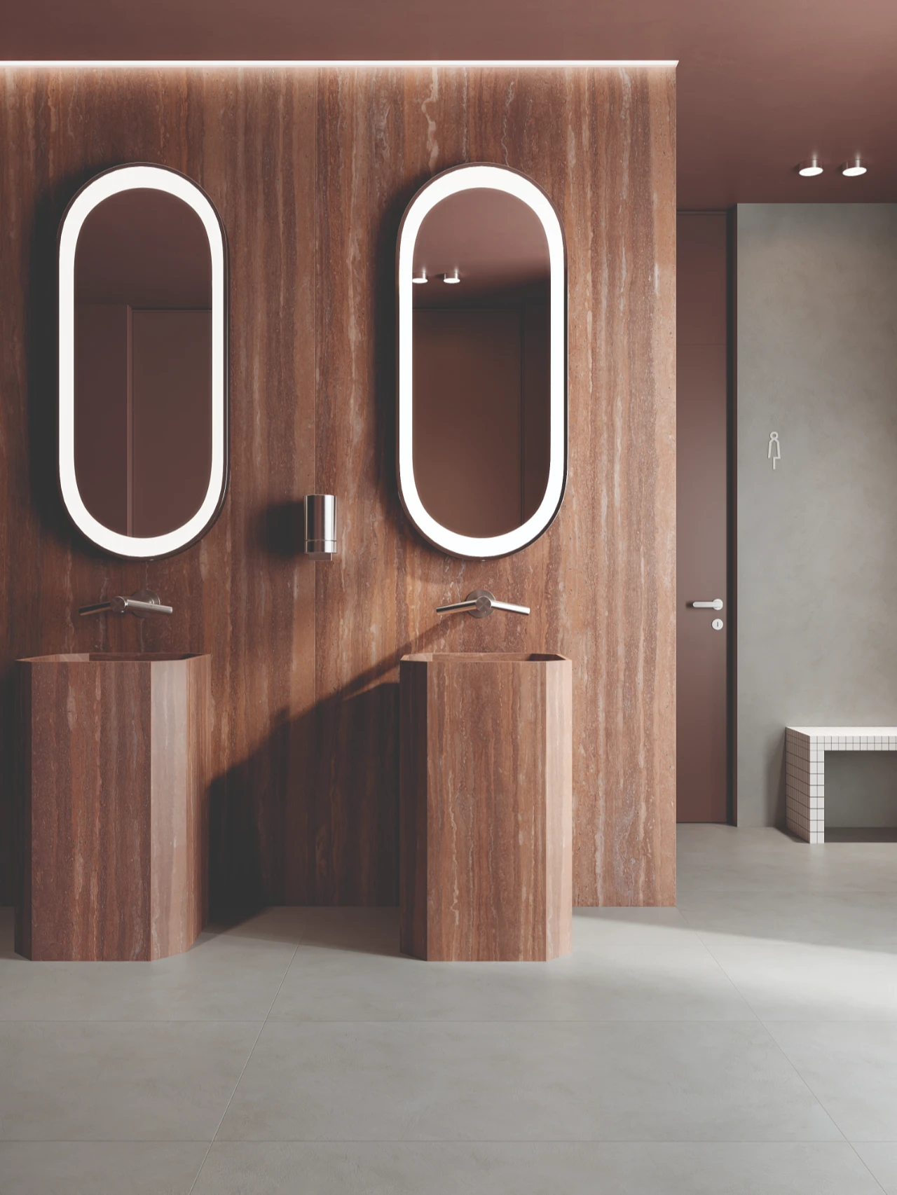 SENSI ROMA RED 120X280 lifestyle