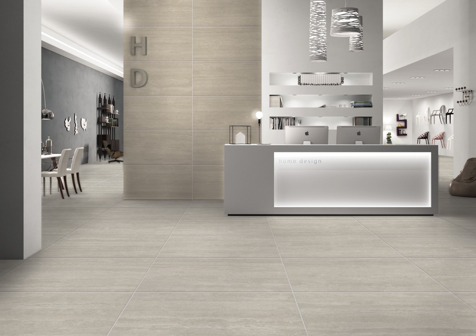 Vein Cut Travertine Ivory MId Beige