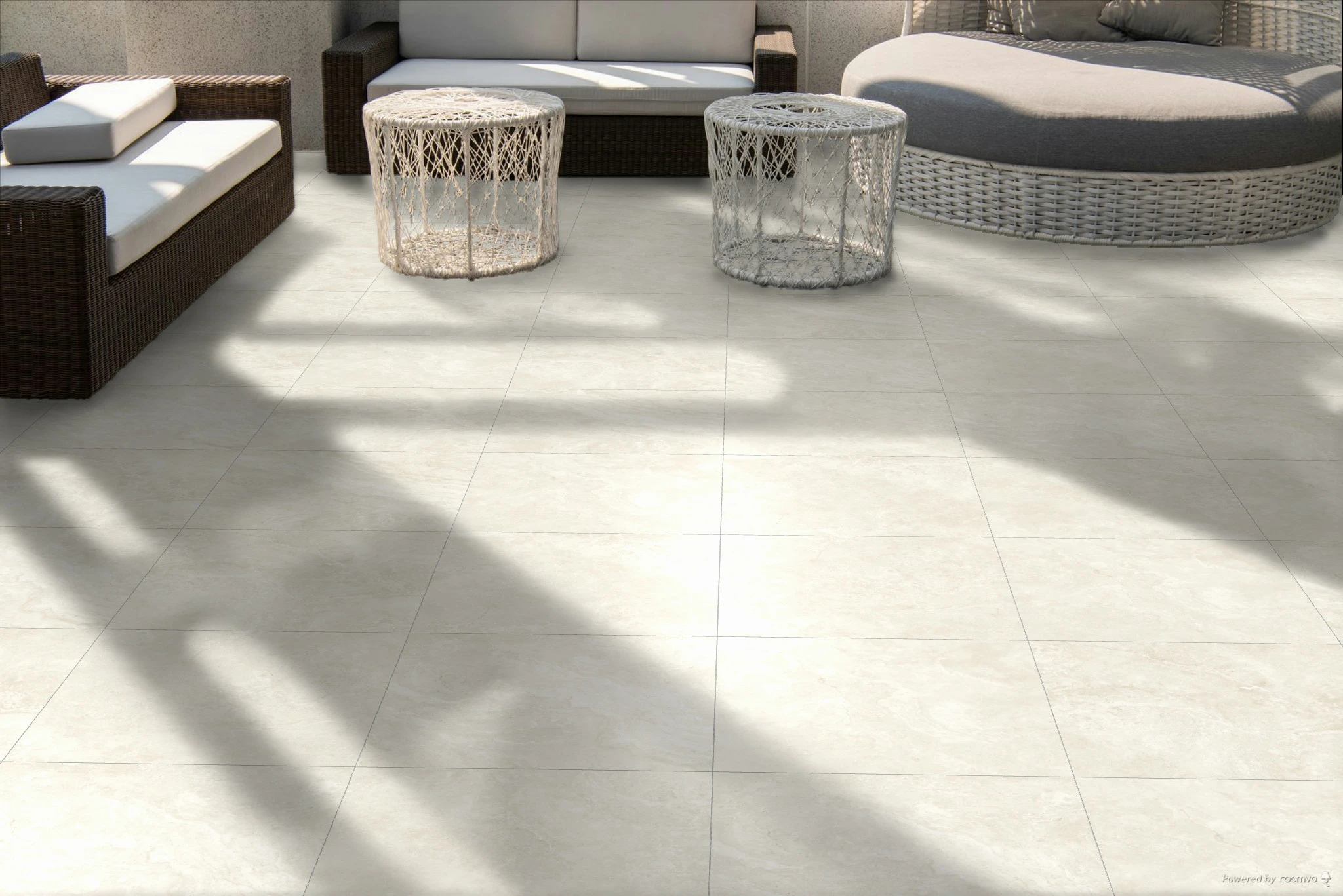 tivoli cross cut cream outdoor