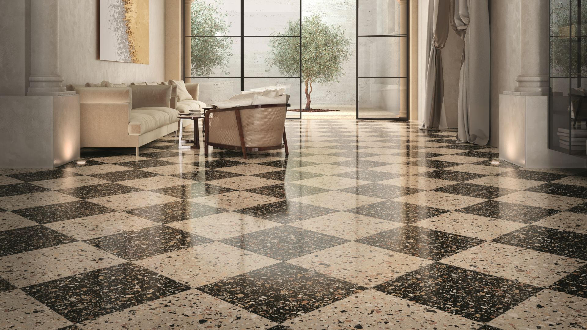venice villa website BEIGE EARTH