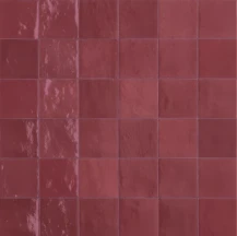 Zellige Bordeaux Gloss 100x100