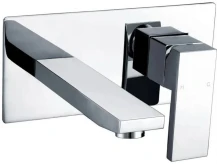 Unika Verona Wall Mixer With Spout Chrome