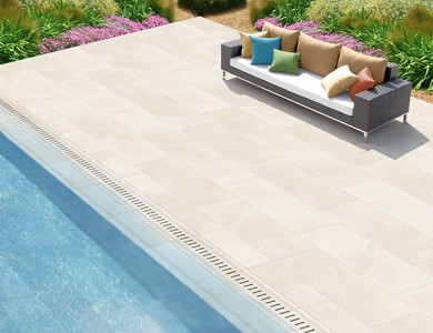 Latest Pool Design in Tile & Stone